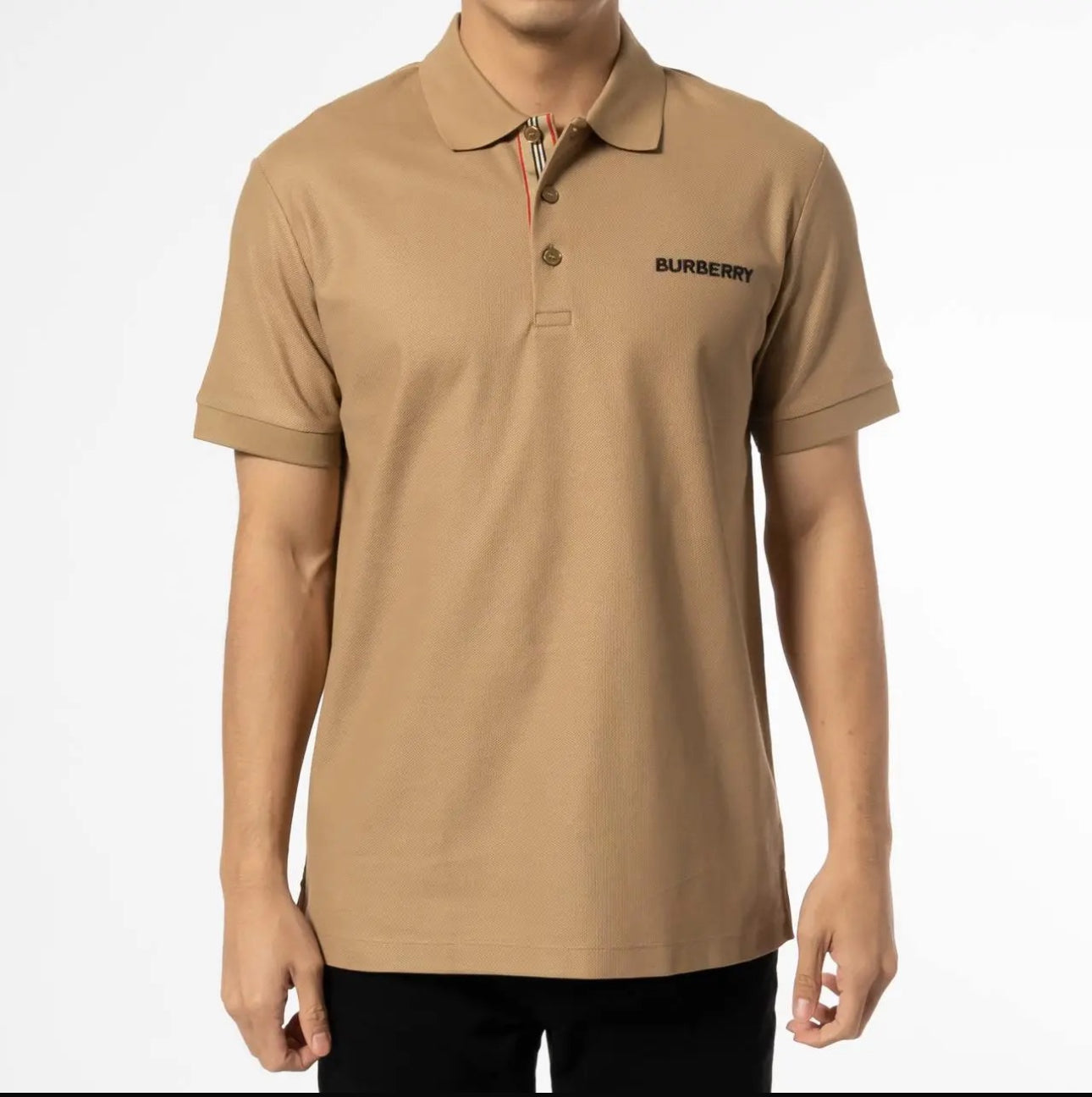 Burberry Camel Hartford Mens Polo1
