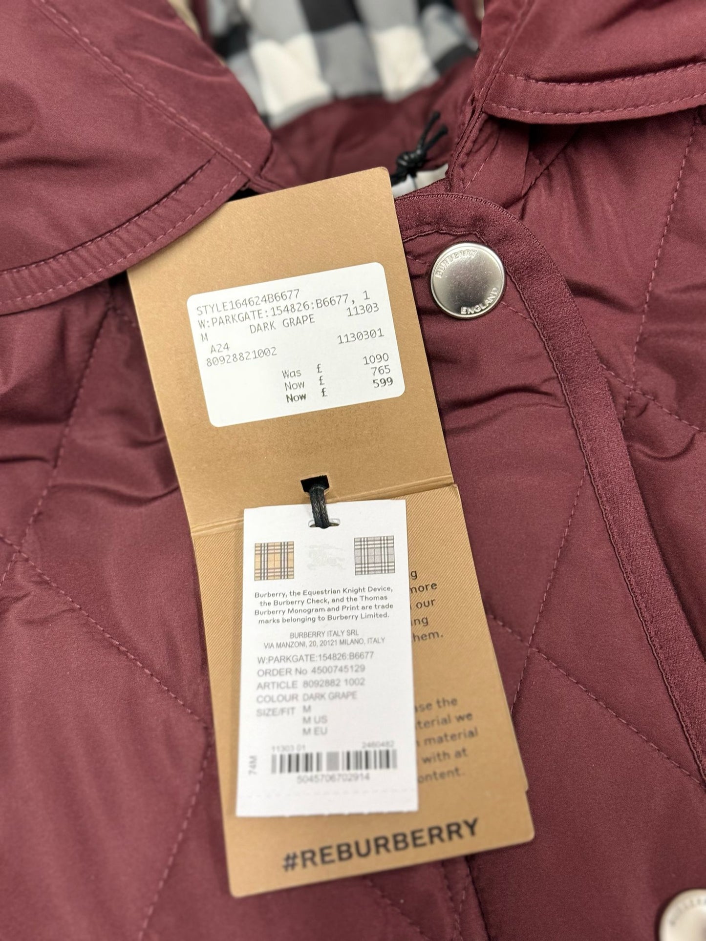 Burberry Women Parkgate Coat