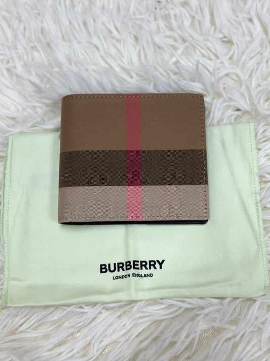 Burberry Taupe Brown Wallet