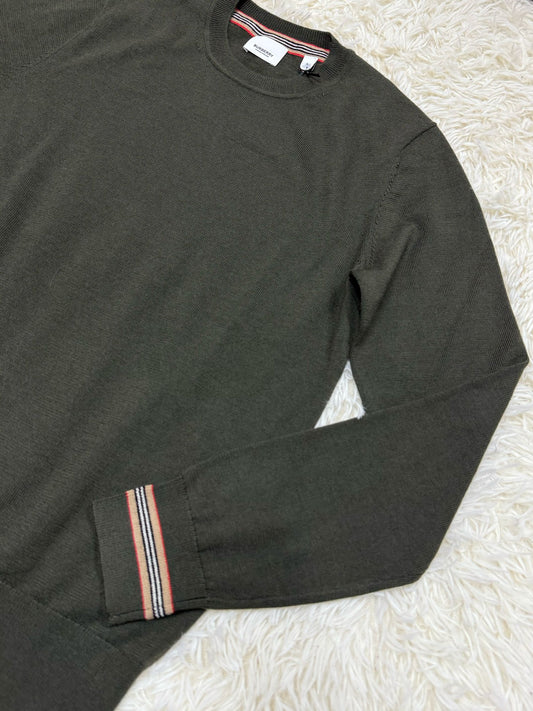 Burberry Dark Green Knitwear