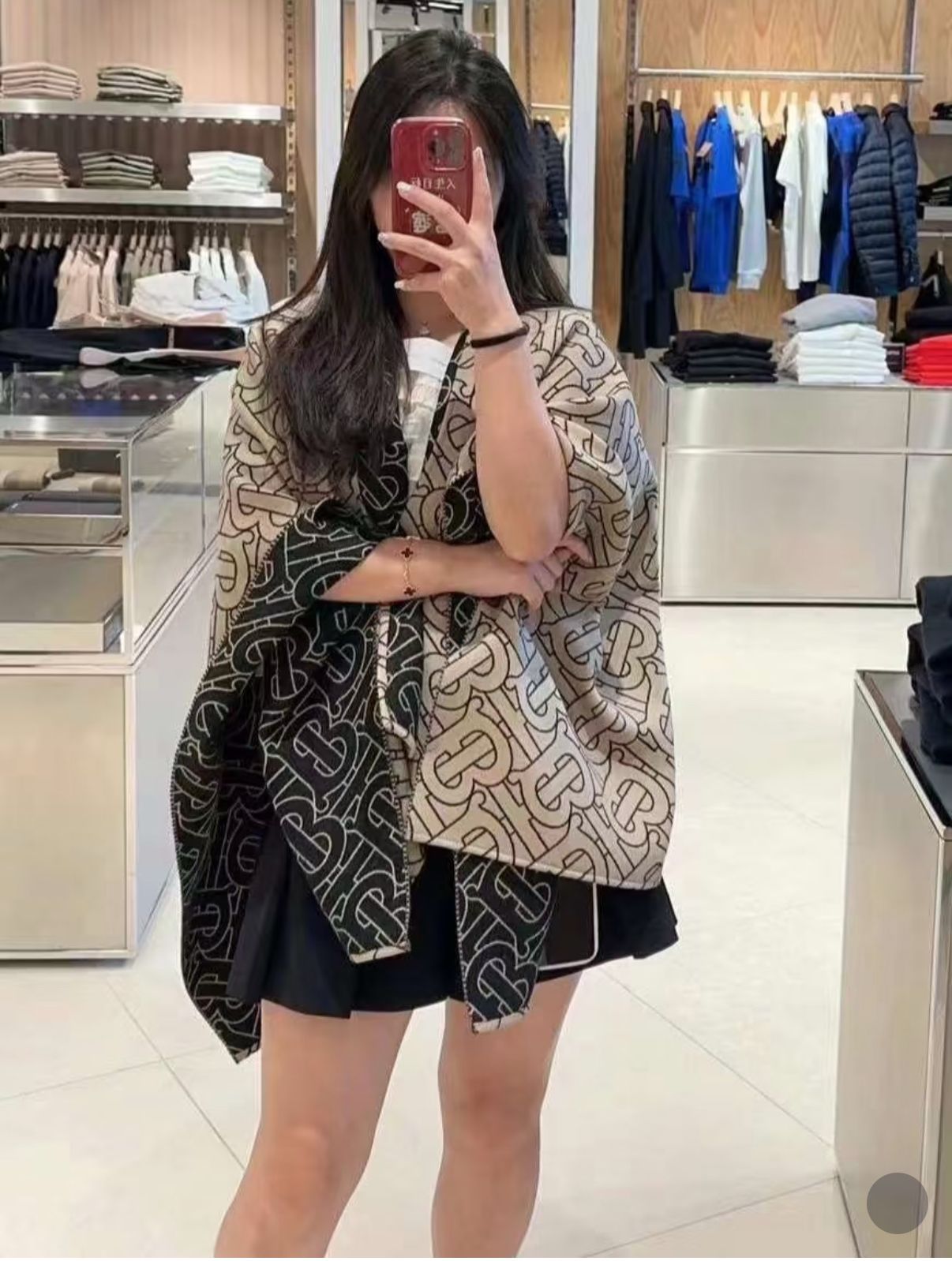 Burberry Reversible Cape