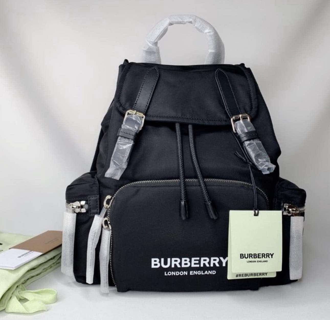 Burberry Nylon Rucksack Black