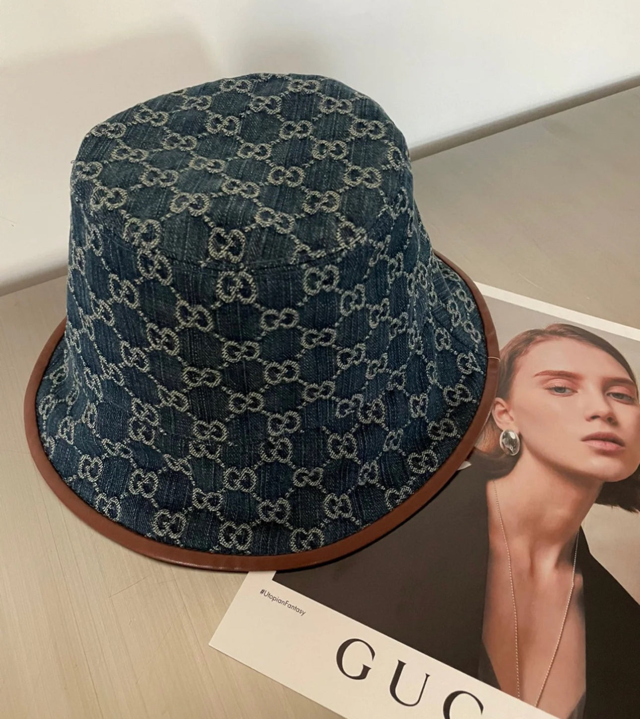 Gucci Bucket Denim Hat