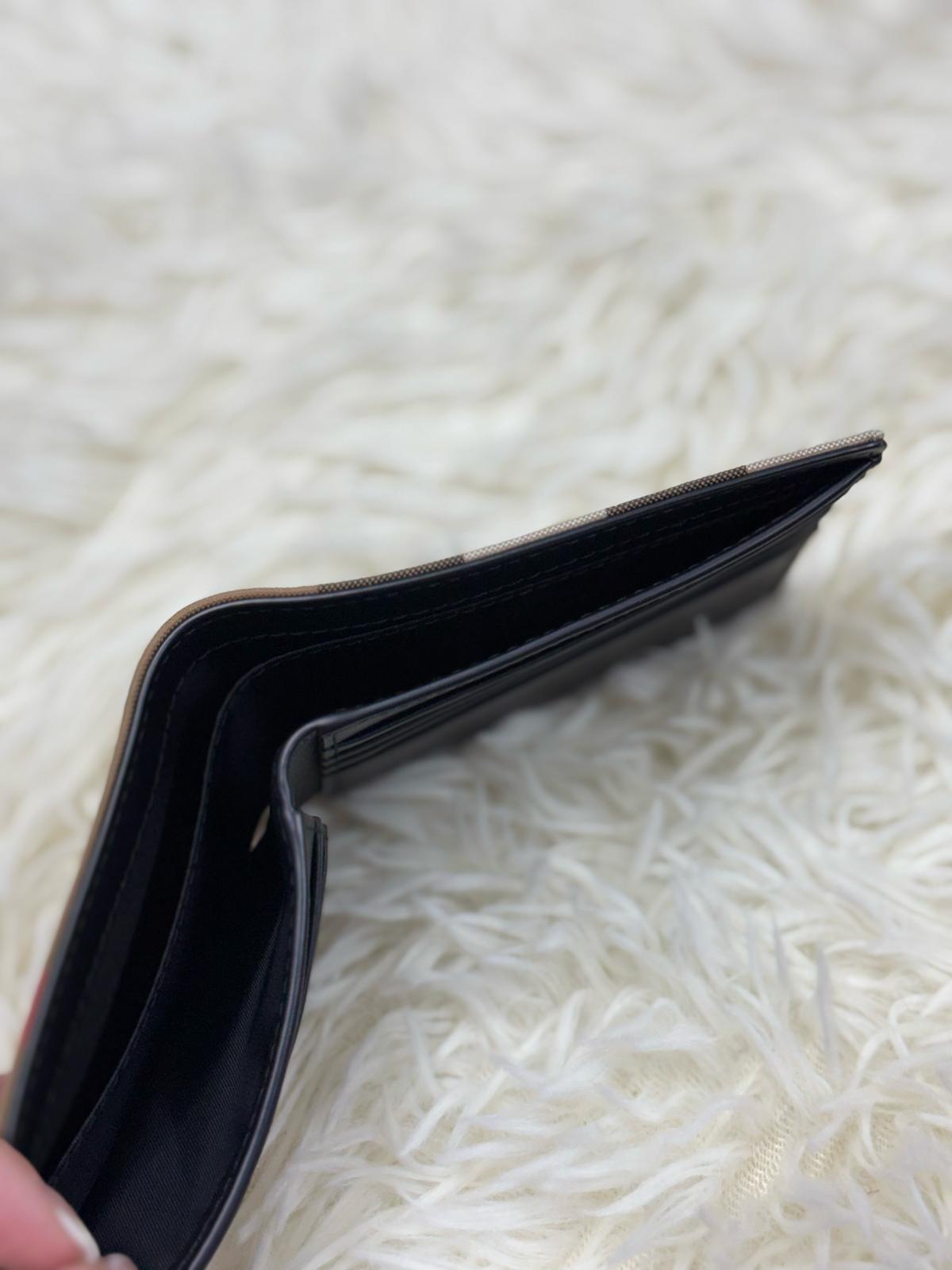 Burberry Taupe Brown Wallet