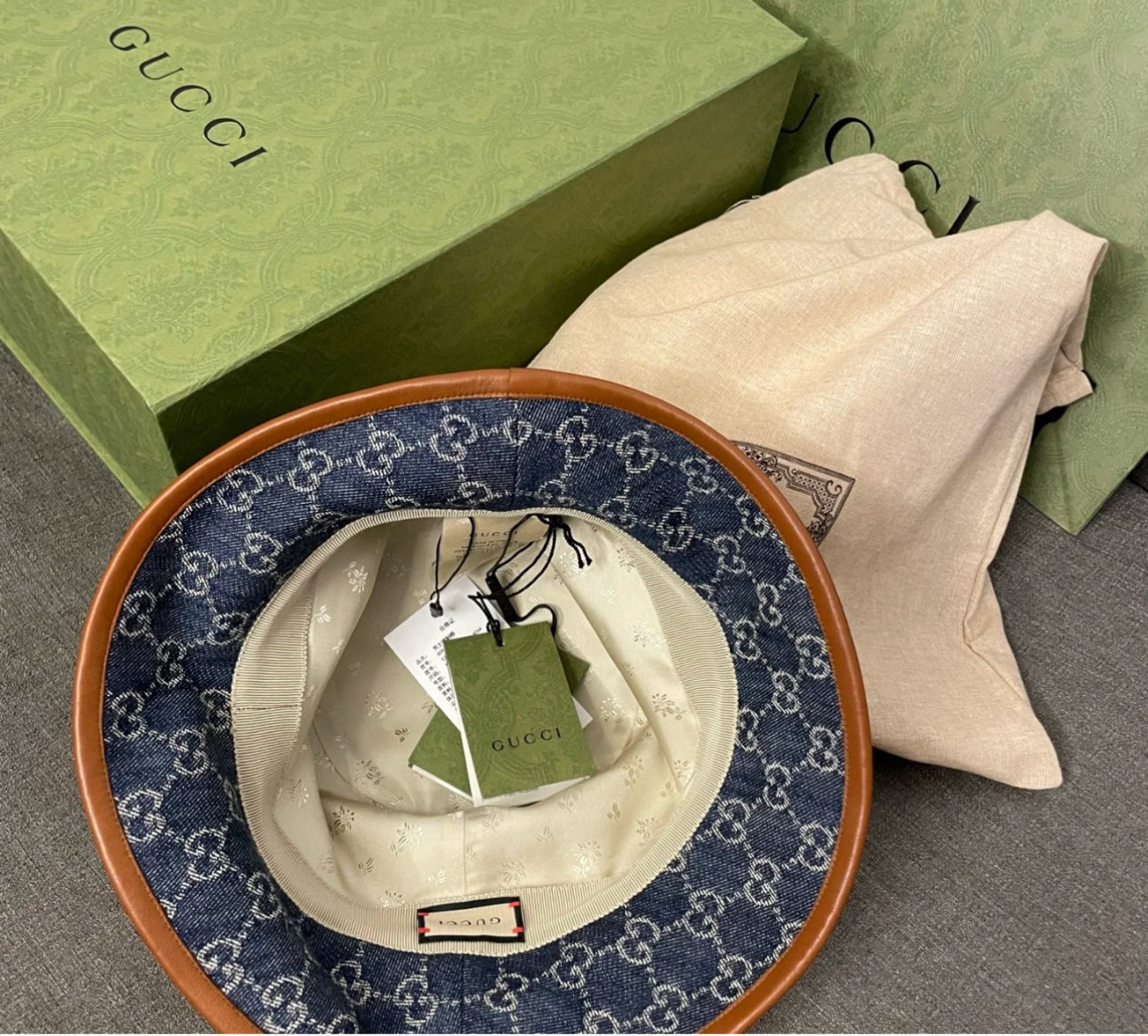 Gucci Bucket Denim Hat