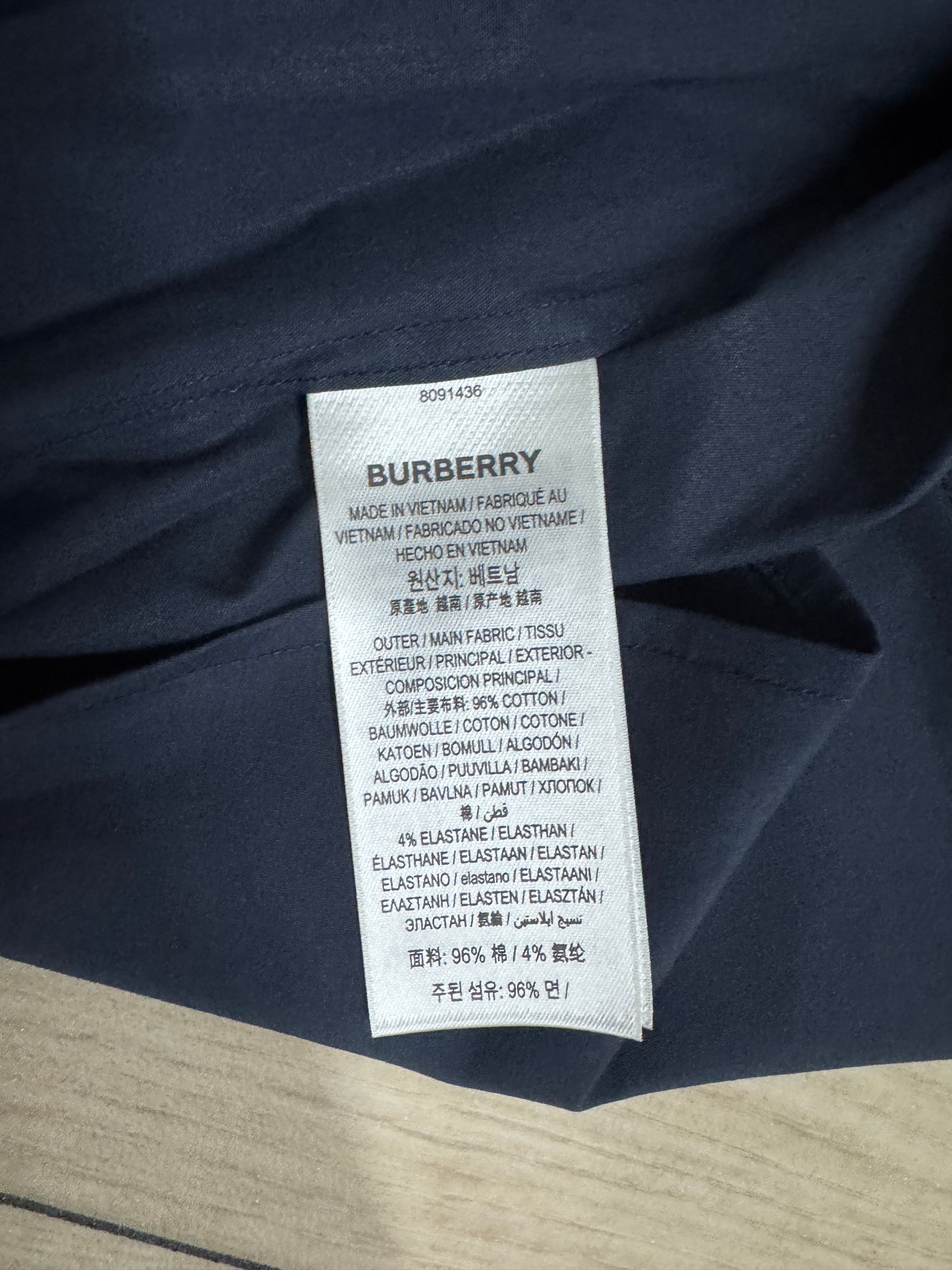 Burberry Shefford Navy/Black Shirt