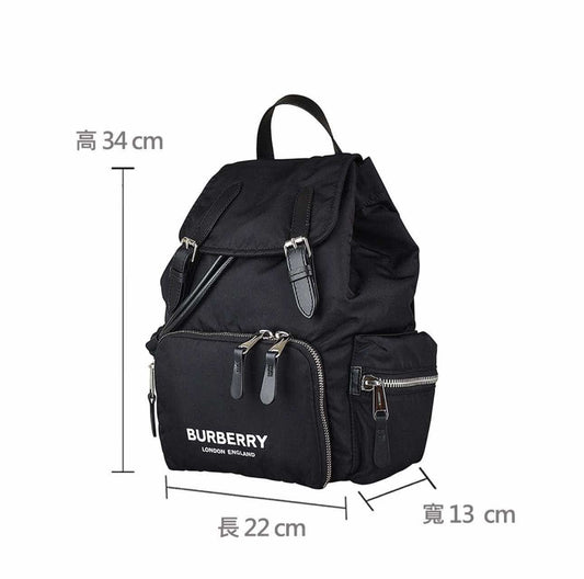 Burberry Nylon Rucksack Black