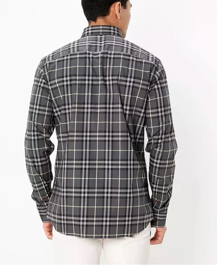 Burberry SHEFFORD SEAL GREY SHIRT